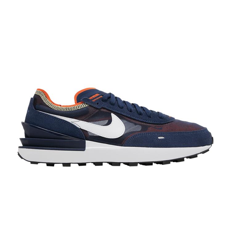 Men's Sneakers Nike Waffle One Midnight Navy Orange Melon Tint Midnight Navy/White-Orange Melon Tint