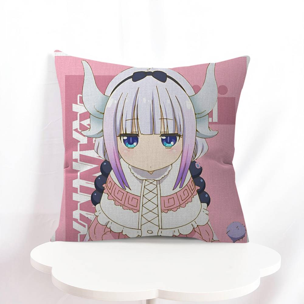 K-Kanna Kamui Cartoon Pillow Cover For Bedroom Room And Living Room Sofa Decorative Cushion Cover