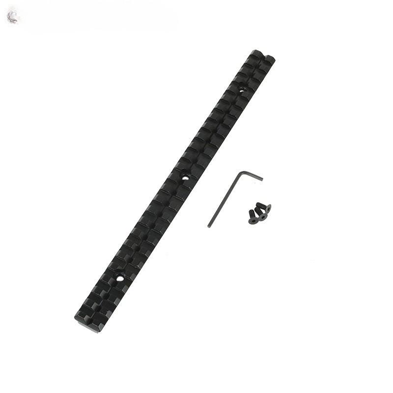 25 Slots and 257mm Long 20mm Aluminum Alloy Installation Picatinny Track