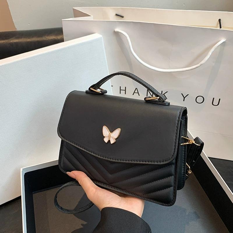 Elegant Embossed Square Pu Leather Crossbody Bag for Women Fashion Tote Shoulder Bag with Zip Closure Purse  Lightweight Handbag