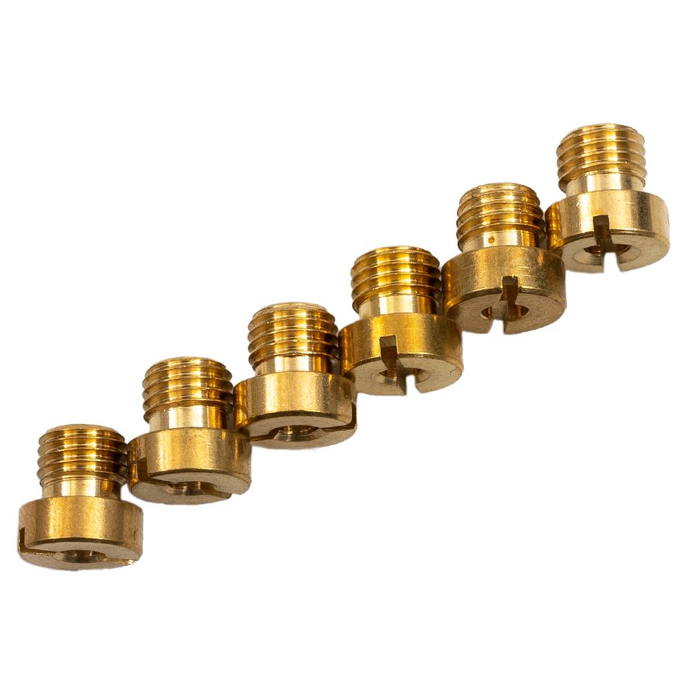 25pcs Main Jet Set 55-115 M6 For Dellorto & For Mikuni Carburetors 6mm Main Jet Set Motorcycle Equipments Parts