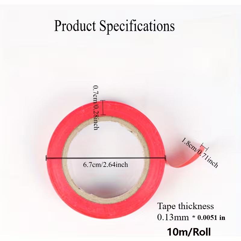 PVC Electrical Tape, High Temperature Resistant, Fireproof, Waterproof Insulation Tape, Suitable for Indoor and Outdoor Use