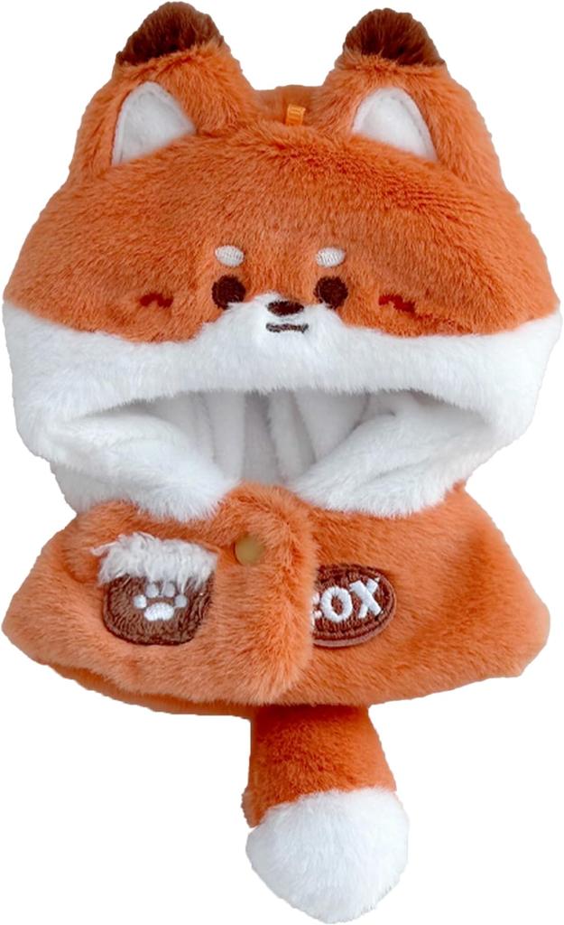 Fluffy Animal Kigurumi Fox Plush Kigurumi Otaku Doll Kpopdoll Costume (10cm) Costume, Clothes, Accessories, Activities, Mascot, [Used]