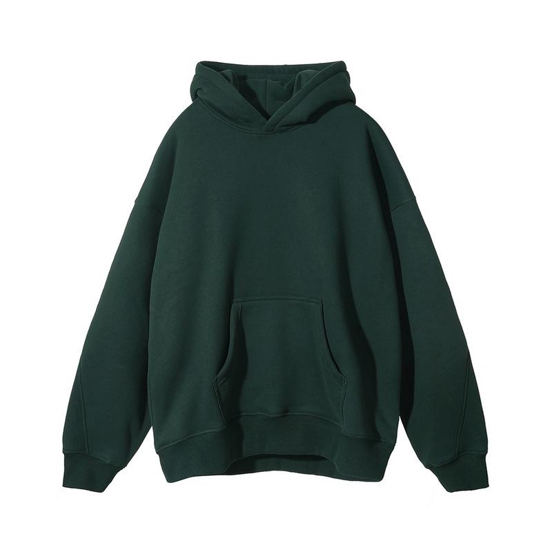 Trendy 400g Sherpa Fleece Hooded Sweatshirt - Non-Shedding