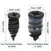 X AUTOHAUX Tire Repair Rubber Nail Puncture Repair Kit Tire Puncture Nail Quick Patch