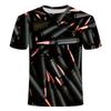 Mens Loose Fit Short Sleeve T-Shirt With 3D Game Print - Breathable Cotton Blend Casual Tee Teens Adults