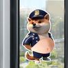 1/4Pcs Anti-Collision Sticker Soft Elastic Dog Belly Design Stress Relief Toy Kids Adults Portable Decompression Tool