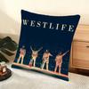 Cool W-Westlife Cushion Cover Soft Short Plush Pillow Cover Smooth Cozy Texture Aesthetic Cushion Case Home Decor