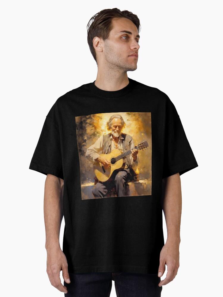 Gordon Lightfoot A Guitar's Whisper Oversized T-Shirt