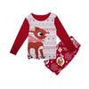 Luxurious Christmas Family Matching Clothes With Adorable Fox Design And Unisex Pajamas Set