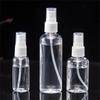 50PCS 10/20/30/50/100ml Transparent Plastic Refillable Bottles Perfume Bottle Atomizer Empty Spray Bottle Portable Travel Bottle