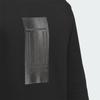 Adidas Wuji Series Logo Crew Sweatshirt With Geometric Print Men Sweatshirt Black IP4946