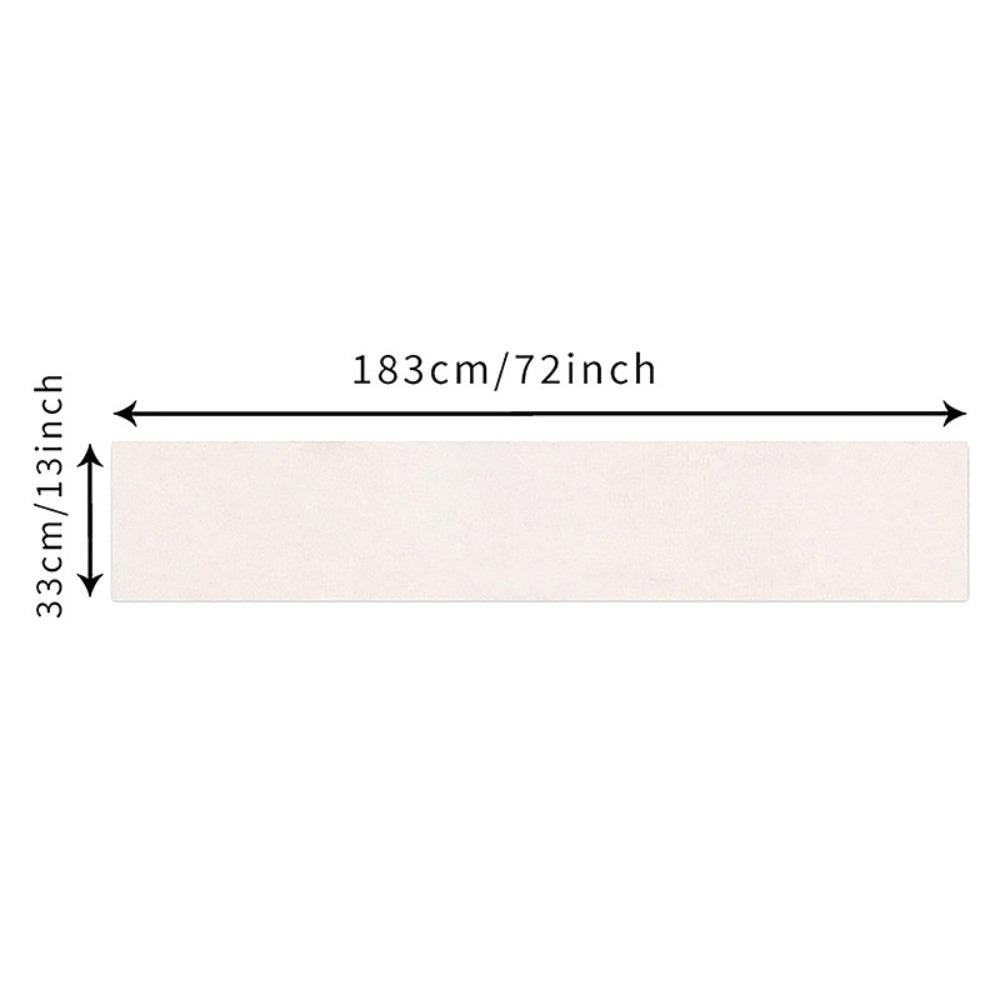 Festive Christmas Table Runner with Holiday Print Linen Table Cover for Home Decor