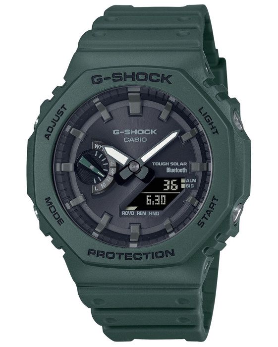 Montre - Casio - GA-B2100-3AER - Analogique/Digital - Bracelet Plastique Vert - 20 bar