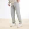 Anta Training Series Solid Color Mid Waist Fleece Straight Leg Casual Pants Men Bottoms 952357305-2