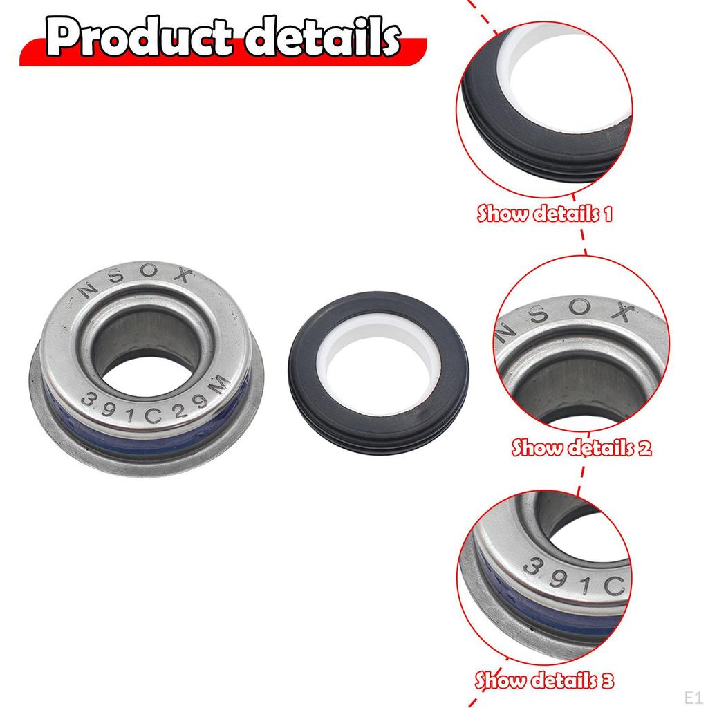 Water Pump Mechanical Seal Kit Parts Easy Installation Wearproof Replacing 49063-1056 49063-1054