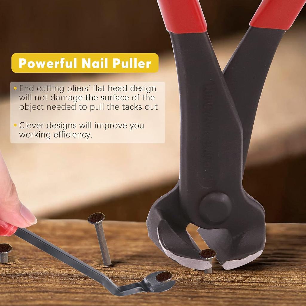 Multifunctional Puller Pliers, Cutting Pliers, Woodworking Tools, Stapler Puller, Thumbnail Remover, Cat Claw Nail Puller