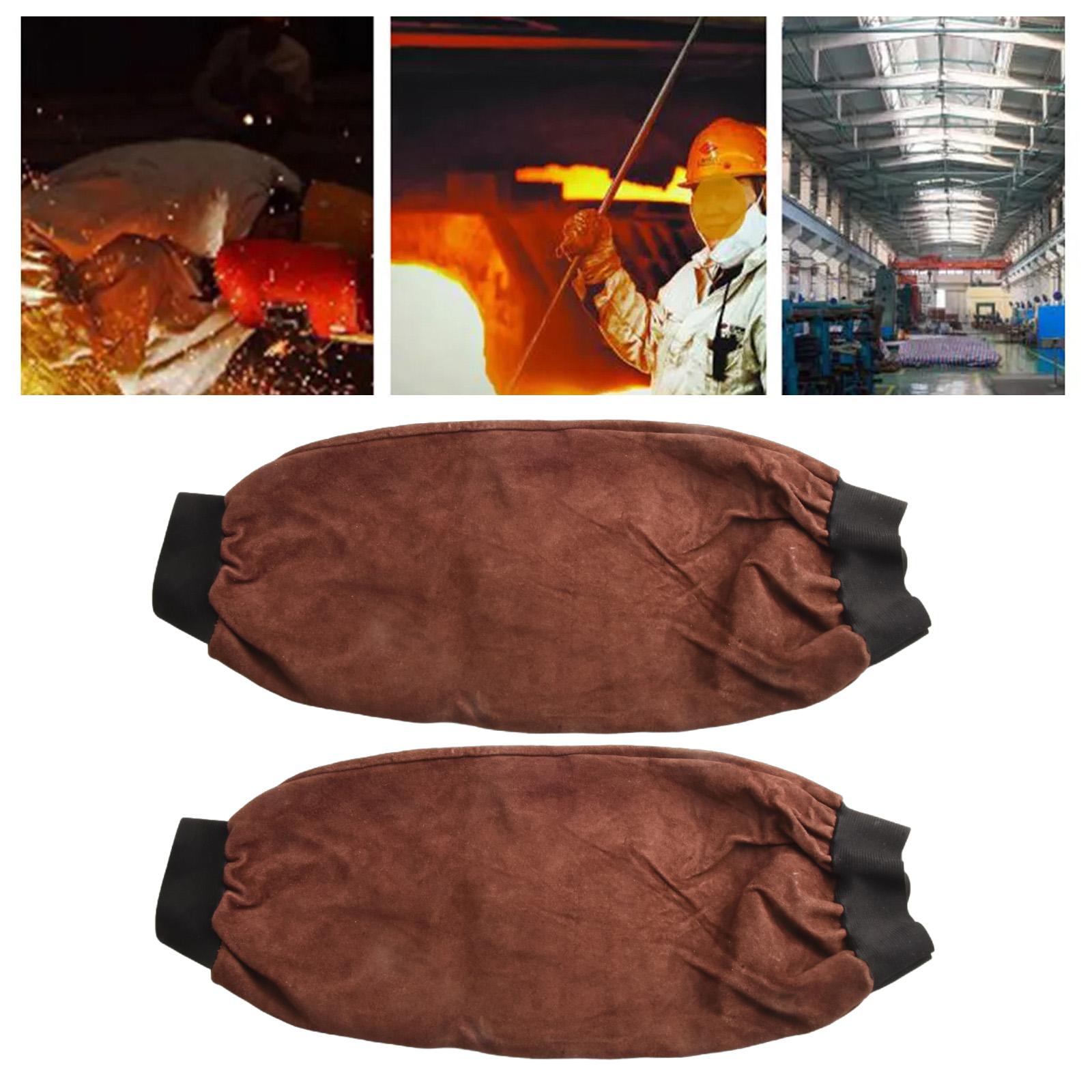 

Holiday Gifts Heat Resistant Sleeves Cowhide Welding Sleeves Adjustable And Snug Fitting Comprehensive Protection China Mainland