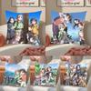 E-Encouragement Of Climb Anime Pillow Case Fashion Square Pillowcase Bedroom Sofa Room Ins Decoration Leisure