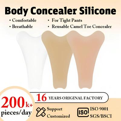 Silicone Women's Bikini Protector: Y-Shaped Anti-Embarrassment Self-Adhesive Sticker
