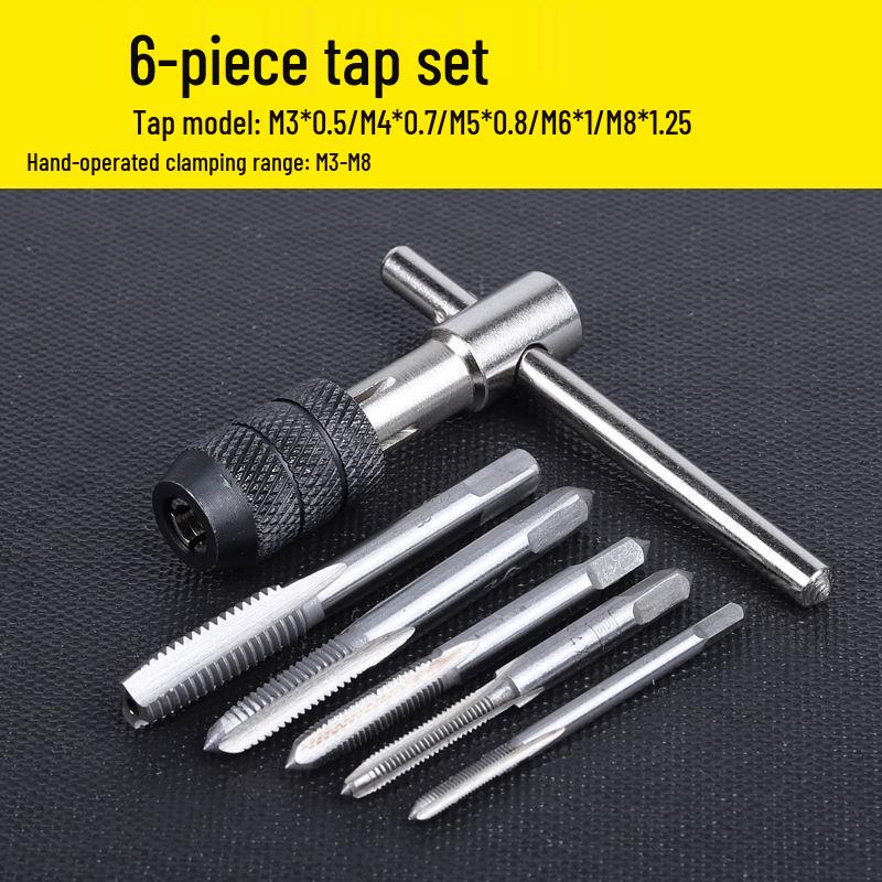 Mini Metall Gewindebohrer und Schneideisen Satz