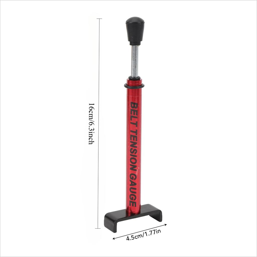 1 Pc Belt Tension Gauge Clear Scale Measurement Motorcycle Belt Tension Gauge Convenient Use for All 10lbs Belt Drive Model