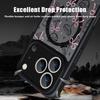 Cherry Bowknot Patterned Magnetic Phone Case For iPhone 17e 17 Pro Max 16 15 14 13 Pro Max 16e 11 For Magsafe Acrylic Back Cover