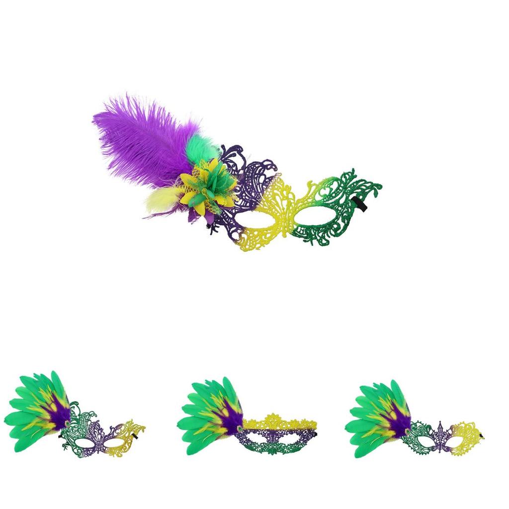 Halvansiktsmask i plast för fest och karneval med gör-det-själv-design för vuxna och tonåringar