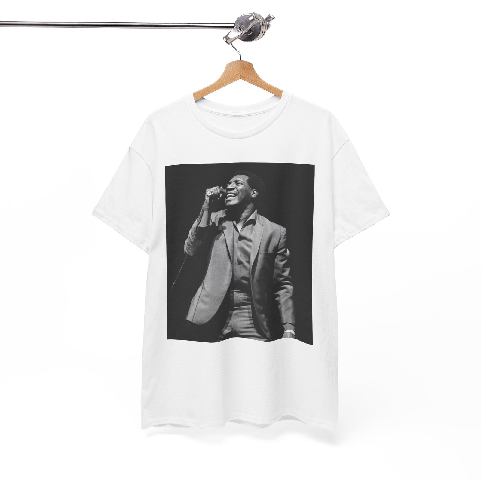 Otis Redding Tshirt Vintage The Dock Of The Bay Graphic Unisex Heavy Cotton Tee S