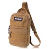 Wild Things Body Vertical Shoulder Bag with Key Multiple Military Beige WT-380-3009 Bag, Hook, Pockets, Style, Men's,