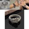 Alloy Chic Snakeshaped Zircon Bracelet For Women Unique And Forward Fashion