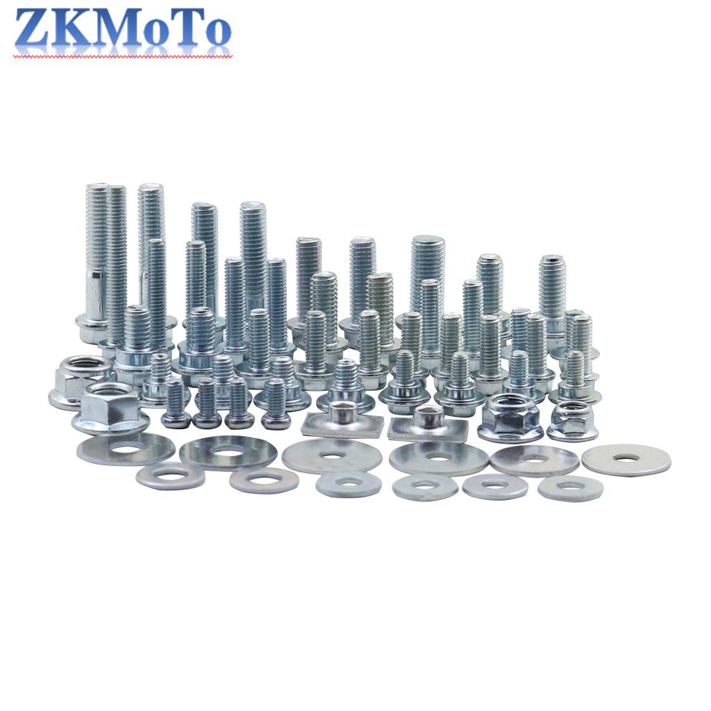 Zestaw Śrub i Nakrętek do Owiewek i Błotników Motocyklowych Zestaw Mocowań Dla Honda CR CRF 125 150 250 300 350 450 250R 450R 250X 450X 250RX 450RX