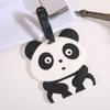 Panda Cartoon PVC Luggage Tag