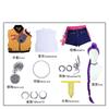 KPop  Demon Hunters Costume Zoey Rumi Mira Cosplay Pop Singers Womens Halloween Outfits with Accessories