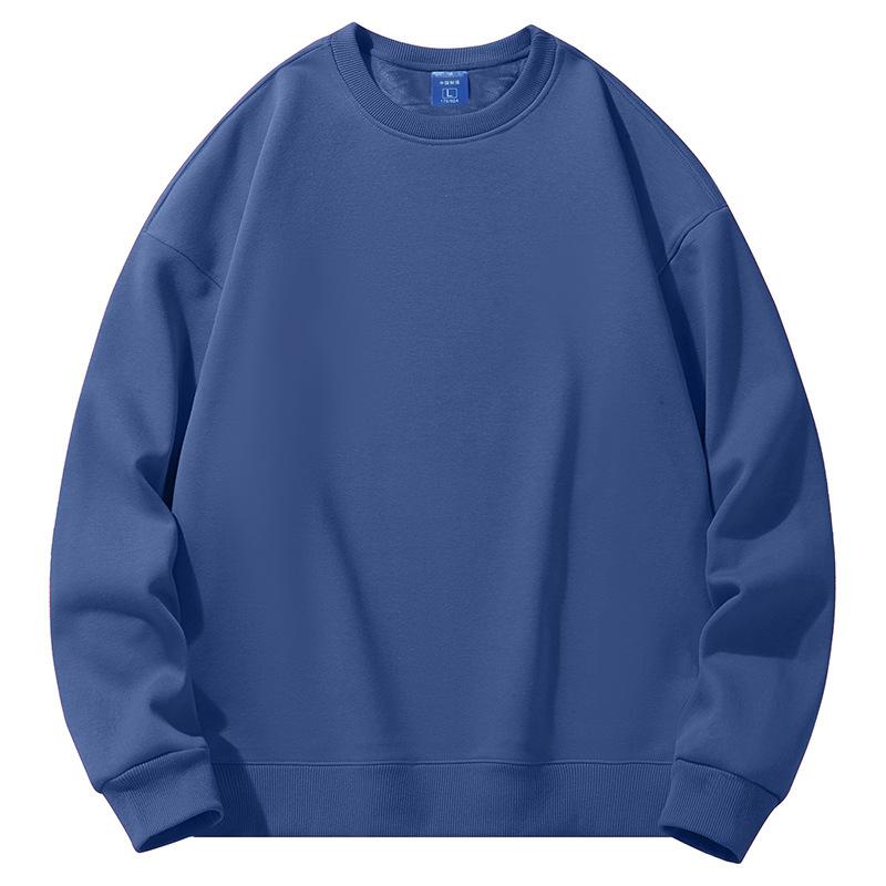 

Fashion Hooded Sweatshirt Men s Autumn and Winter Solid Colour Padded and Thickened Sweatshirt Tide Couple Jacket 5XL: Recommended 200-110kg