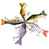 1BOX/5PCS 10cm Lure Plastic Hard Bait 15.5g Multi Section Fish 7-section Lure Biomimetic Bait Fake Bait Fish Bait
