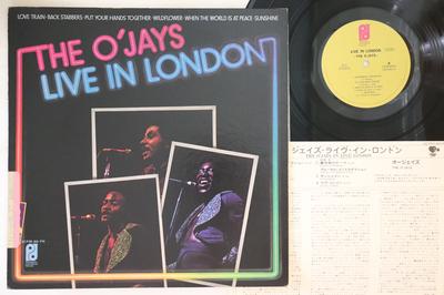LP Record OJAYS  Ojays Live In London ECPM80PHPROMO PHILADELPHIA I 1974 Japan SoulFunk Used