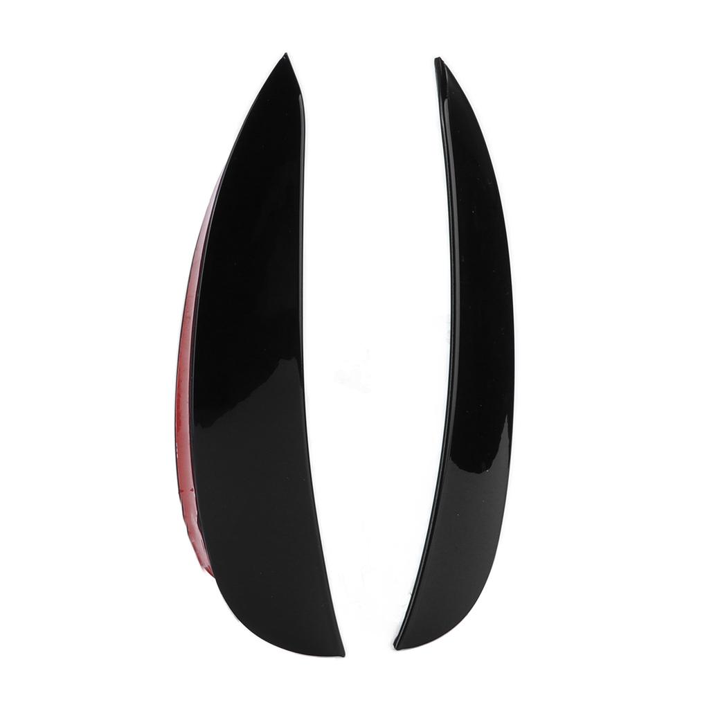 2 Pcs Front Bumper Canard Car Spoiler Wing Car Adaptations Replacenment for Mercedes Benz E Class W213 AMG Line