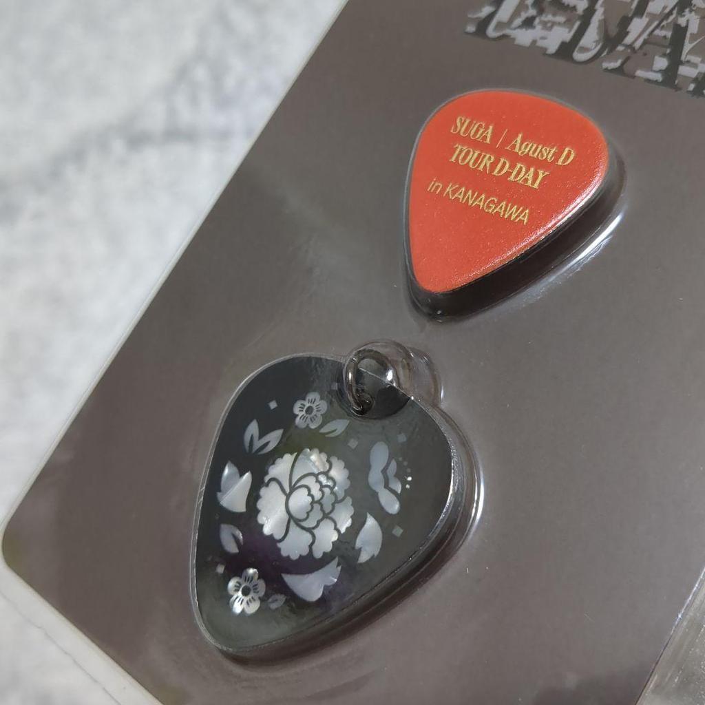 [USED] agustd guitar pick dday suga yoongi bts ilcon