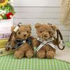 Panda Bear Plush Keychain With Bow For Kids And Teens Gifts