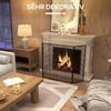 Spark Guard for Fireplaces, Elegant Spark Catcher, Foldable, Coated, Black, 135 x 85 cm