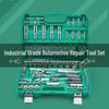 108-Piece Multi-Function Ratchet Socket Wrench Set for Auto and Motorcycle Repair