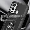 KEYSION Shockproof Armor Case for Infinix Hot 12 Play NFC 12i Hot 11 10 9 Play Ring Stand Phone Back Cover for Infinix Smart 5