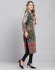 MONTE CARLO Womens Self Design Round Neck Wool Blend Kurti