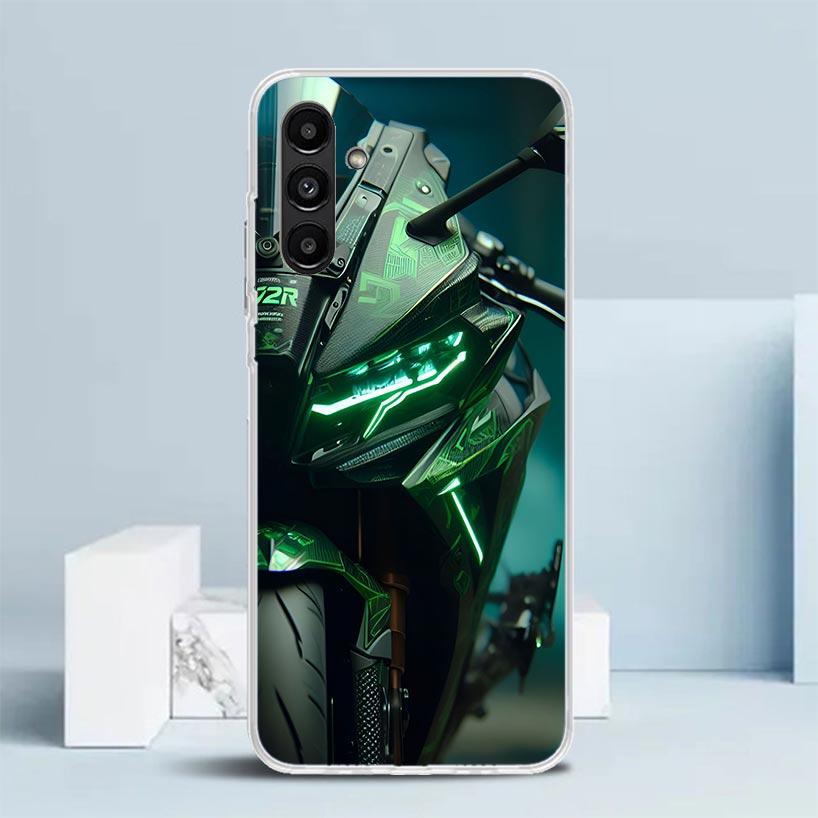 Sport Car Motorcycle H2R Cool Cover for Samsung Galaxy A17 A37 A57 A16 A26 A36 A56 A15 A14 A55 Phone Case A13 A53 A25 A35 A24 A3