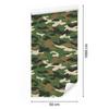 Military Camouflage Wallpaper Green and Olive for Living Room and Bedroom 50x1000