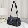 European and American Casual Women's Bag Retro Style Skull Single Shoulder Diagonal Cross Pillow Bag