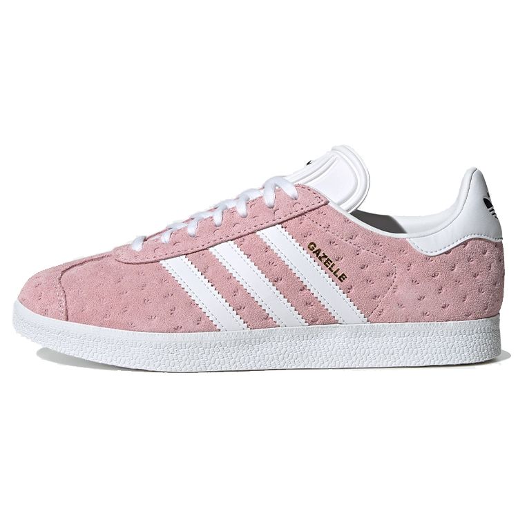 Adidas Originals Gazelle Series Trendy Casual Low-Top Sneakers Women Sneakers Pink IE1634