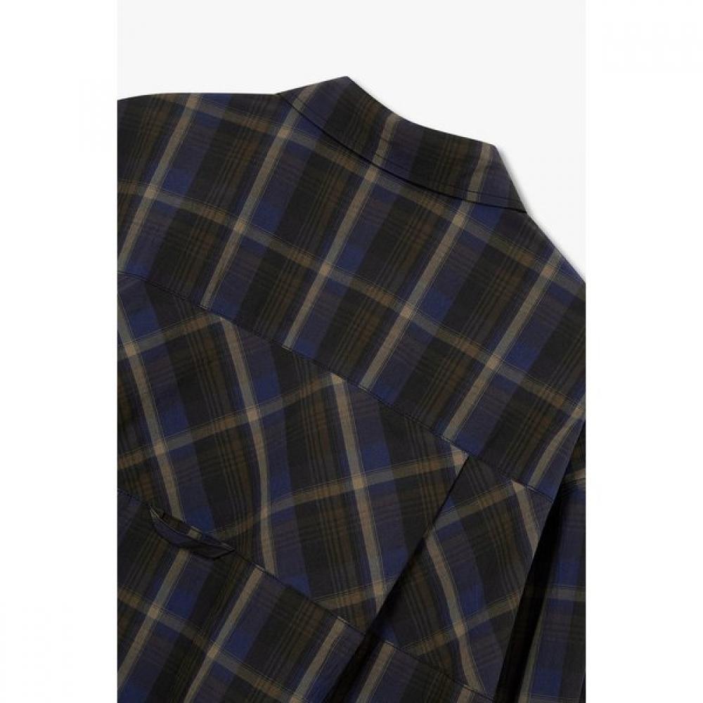 STUDIO TOMBOY Out Pocket Check Shirt  9106221202 