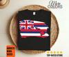 Hawaii Islands Hawaiian Flag Native Beach Aloha Summer Gifts Vacation Souvenir T-Shirt, Surf Surfing Tees, Maui Oahu Kauai Island Shirts,